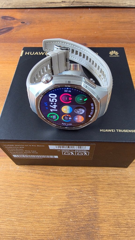 Huawei Watch GT 6 Pro Smartwatch - Krasvrij & Perfecte staat, Nieuw, Ophalen of Verzenden, Waterdicht, Huawei