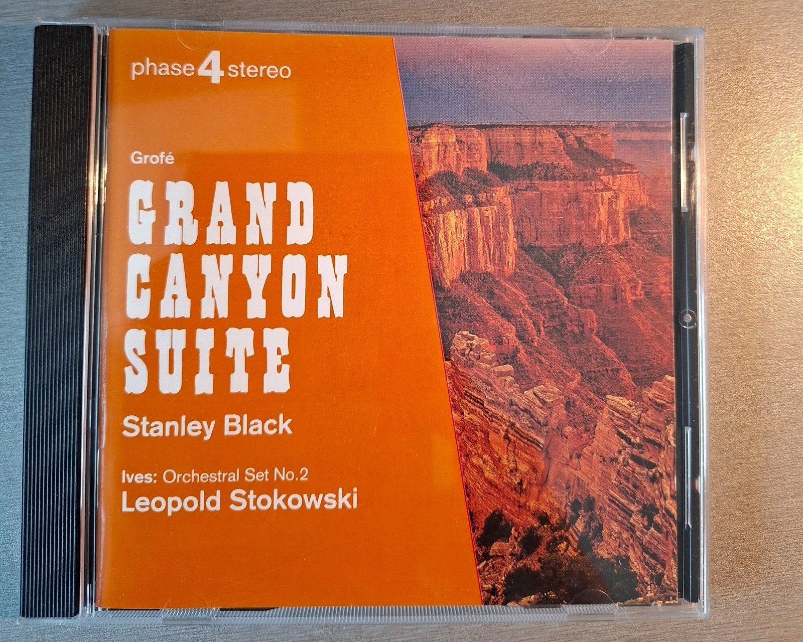 CD. Grofe. Suite Grand Canyon (phase 4 stéréo)., Enlèvement ou Envoi