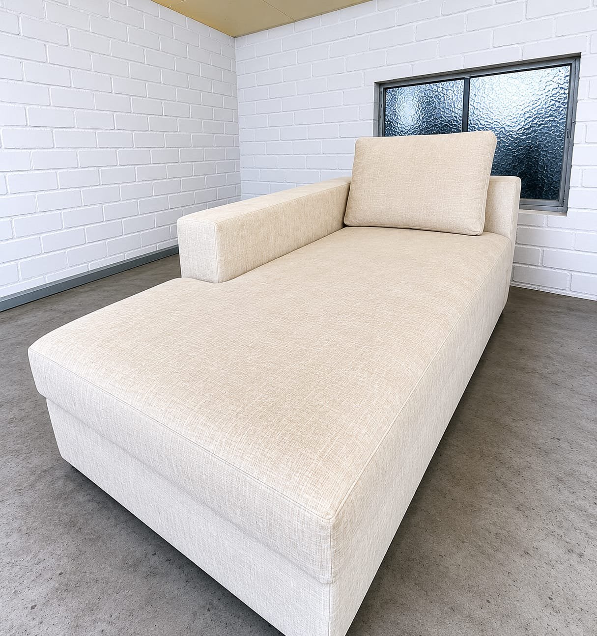 Chaise longue, coin droit, Enlèvement, Neuf, Une personne, Tissus
