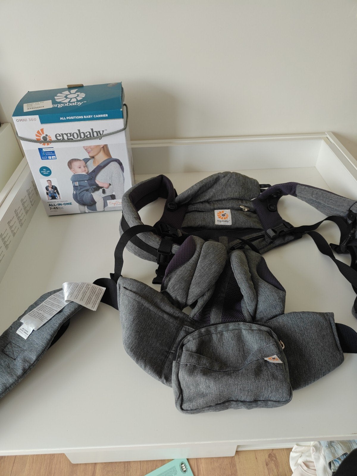 Ergobaby omni 360, Enfants & Bébés, Autres marques, Porte-bébé, Enlèvement ou Envoi, Comme neuf