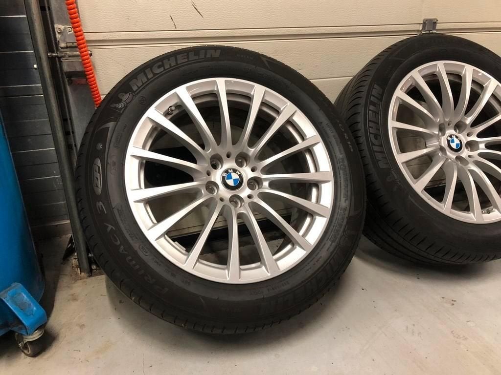 18inch Originele BMW Style 619 Velgen! A-Merk Banden! 5x112, Auto-onderdelen, 18 inch, -, -, Banden en Velgen