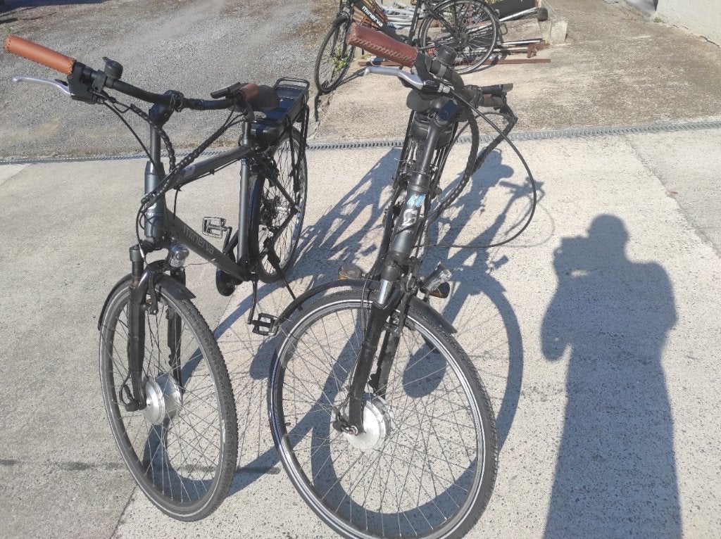 vélo électrique, Enlèvement