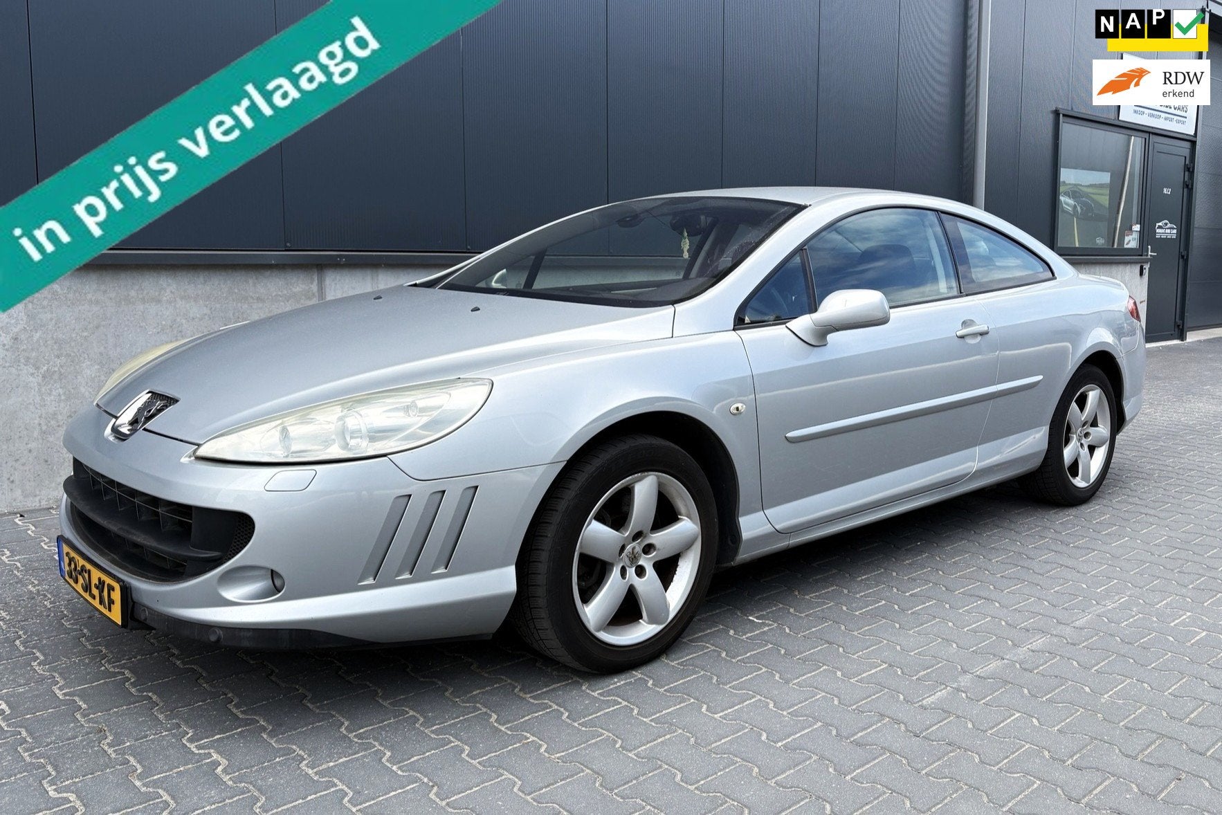 Peugeot 407 Coupé 2.2-16V Référence, Autos, Achat, Boîte manuelle, Euro 4, 4 cylindres