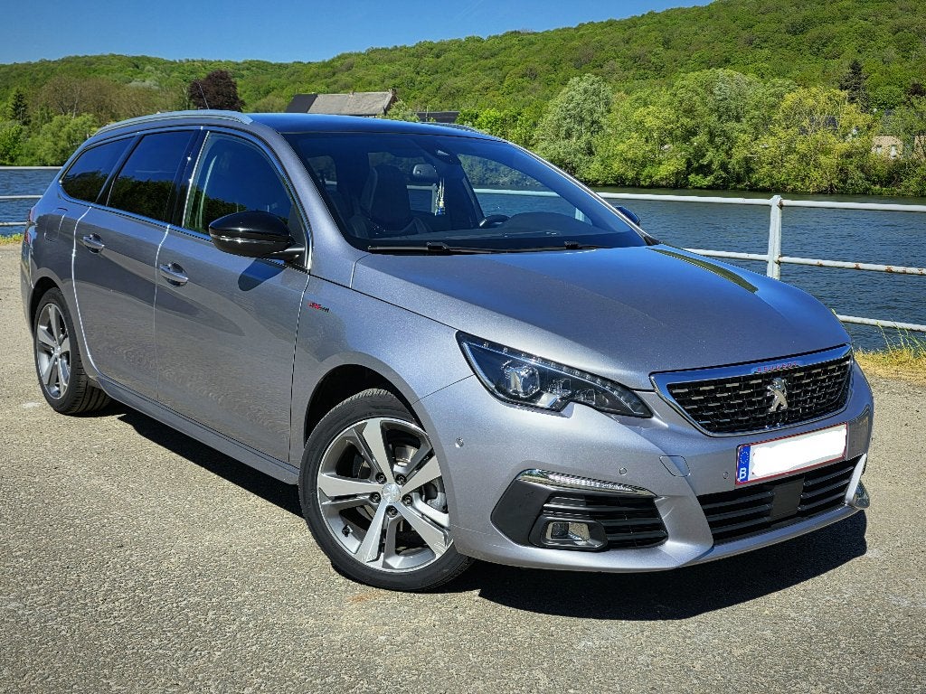 Peugeot 308 SW GT-Line 2018 – Auto – Beaucoup d'options, Autos, Achat, Euro 6, Entretenue par le concessionnaire, Noir
