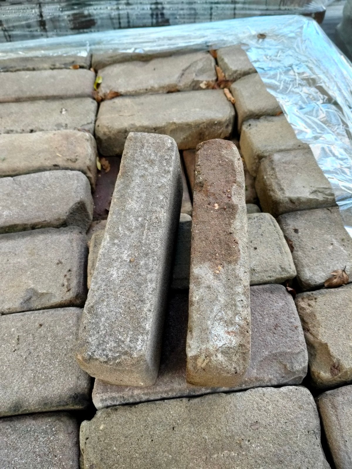 Kleiklinkers 60m2, Ophalen, Gebruikt, Bakstenen