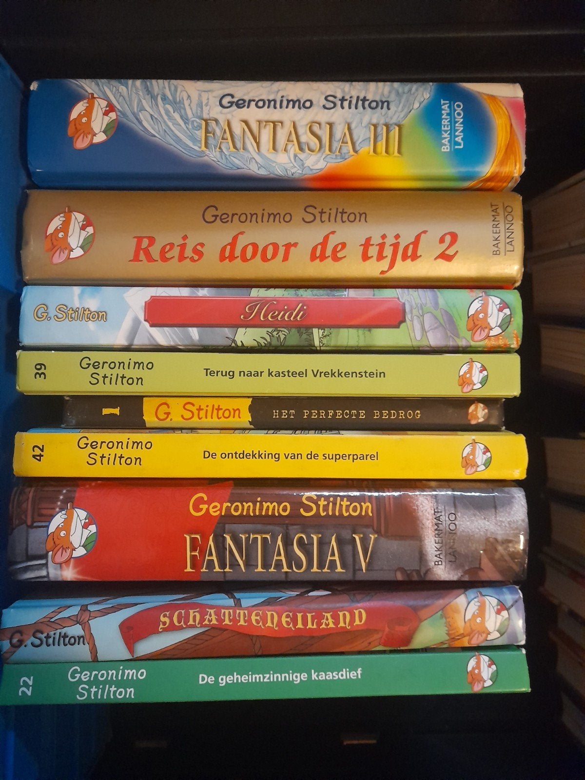 lot boeken Geronimo Stilton en Marc De Bel, Boeken, Ophalen of Verzenden