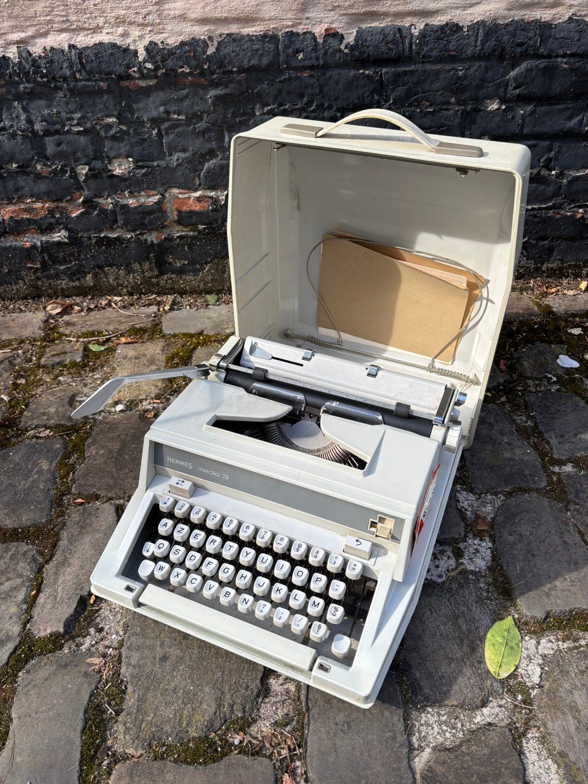 Hermes Media 3 typemachine, Diversen, Typemachines, Zo goed als nieuw, Ophalen of Verzenden