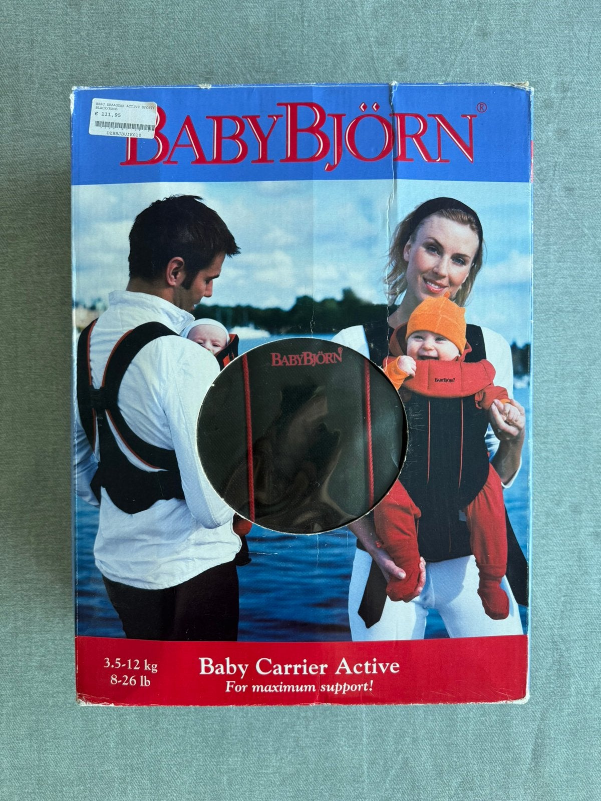 Baby Björn babydrager als nieuw, Enlèvement ou Envoi, Comme neuf, Baby Björn