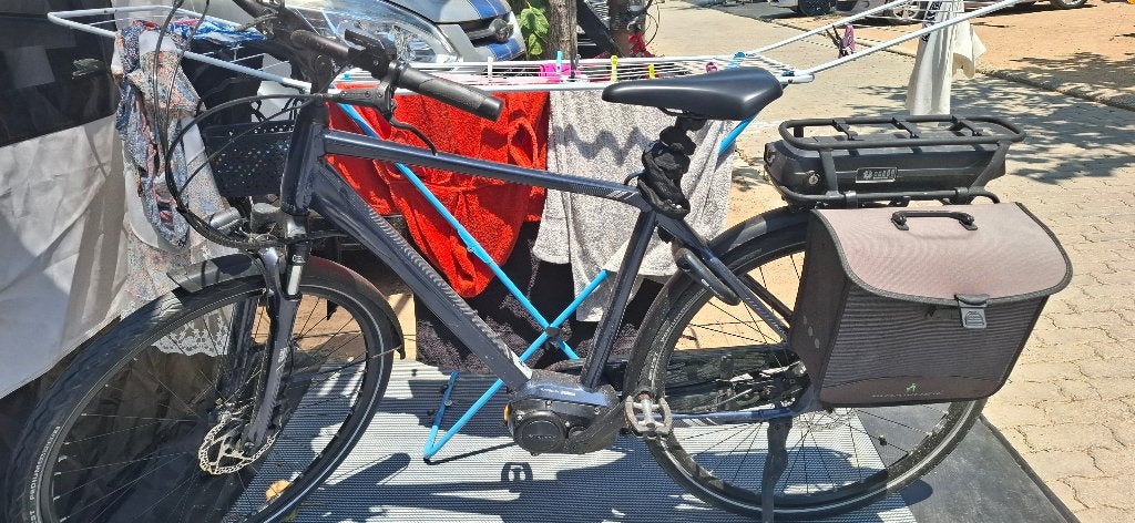 Elektrische heren fiets, Vitesses, 65 cm ou plus, Enlèvement, Frein à disque