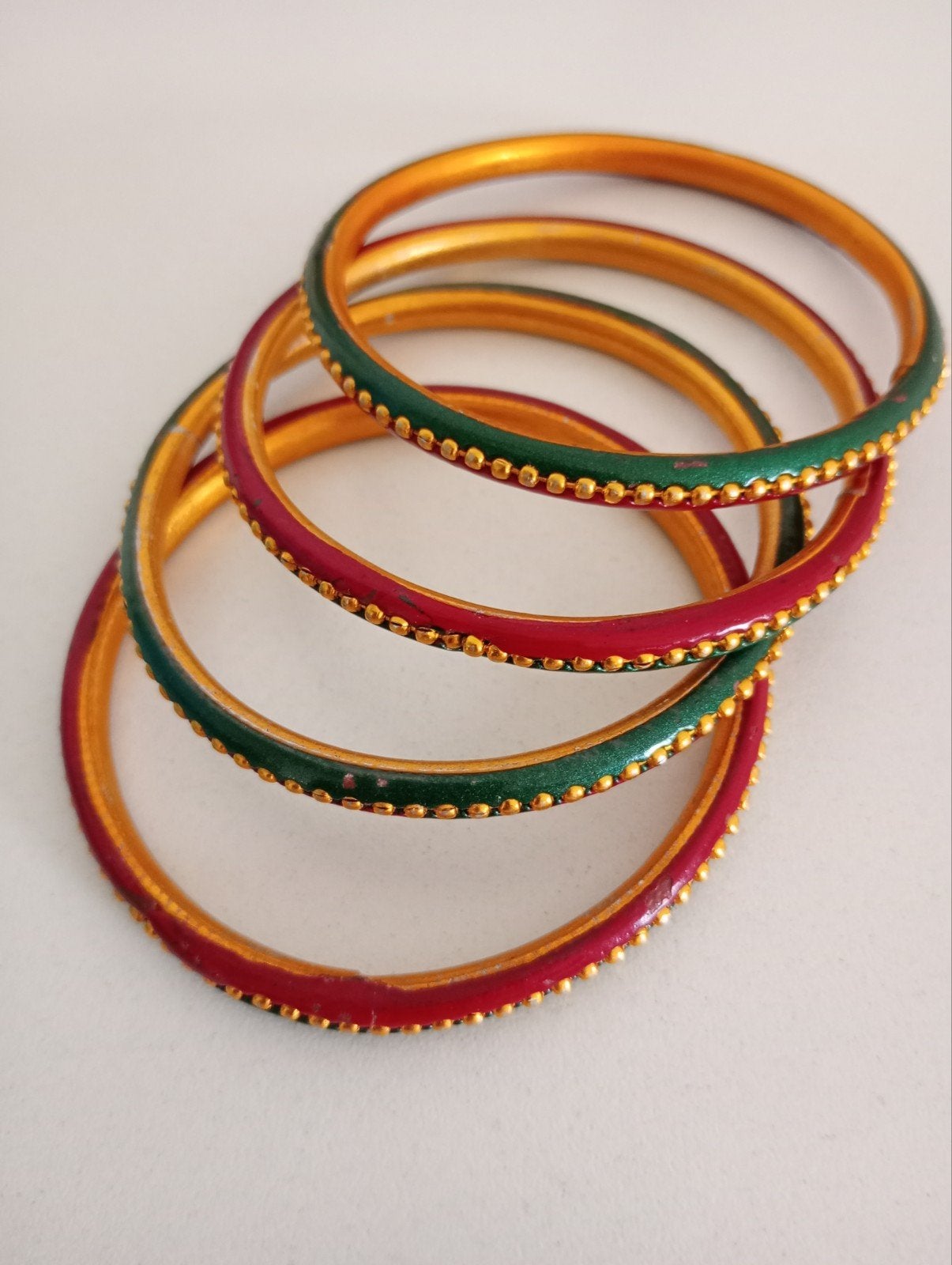 Bollywood style mooie armbanden, Bijoux, Sacs & Beauté, Enlèvement, Neuf, Autres couleurs, Synthétique ou Plastique