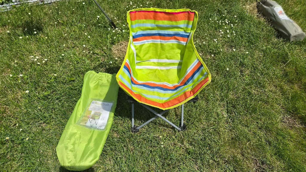 Camping kinderstoel eurotrail, Ophalen, Campingstoel