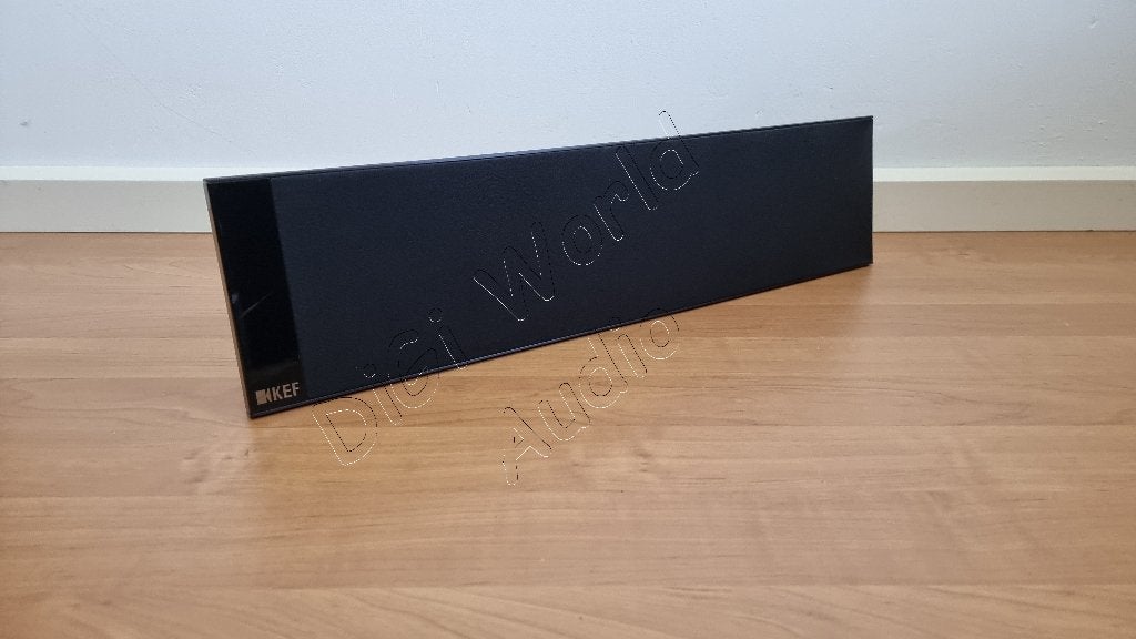 Haut-parleur central 3 voies ultra fin KEF T301C, Enlèvement ou Envoi, Comme neuf, 120 watts ou plus, Haut-parleur central