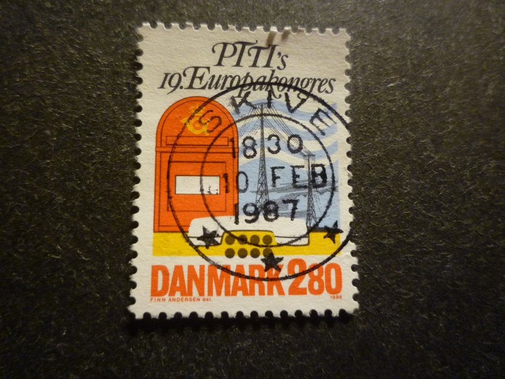 Denemarken/Danemark 1986 Mi 877(o) Gestempeld/Oblitéré, Timbres & Monnaies, Envoi, Danemark, Affranchi