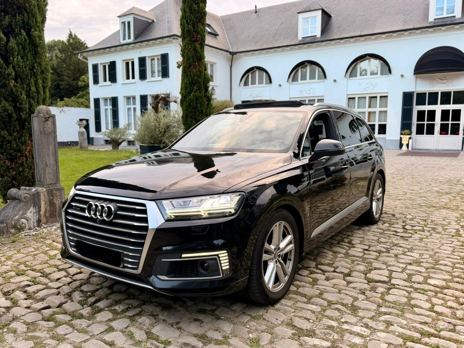 Audi Q7 e-tron, Achat, Entreprise, Toit panoramique, Diesel