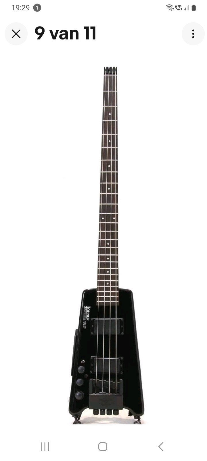 gezocht:Honher b2a linkshandige basgitaar., Musique & Instruments, Instruments à corde | Guitares | Basses, Enlèvement, Utilisé