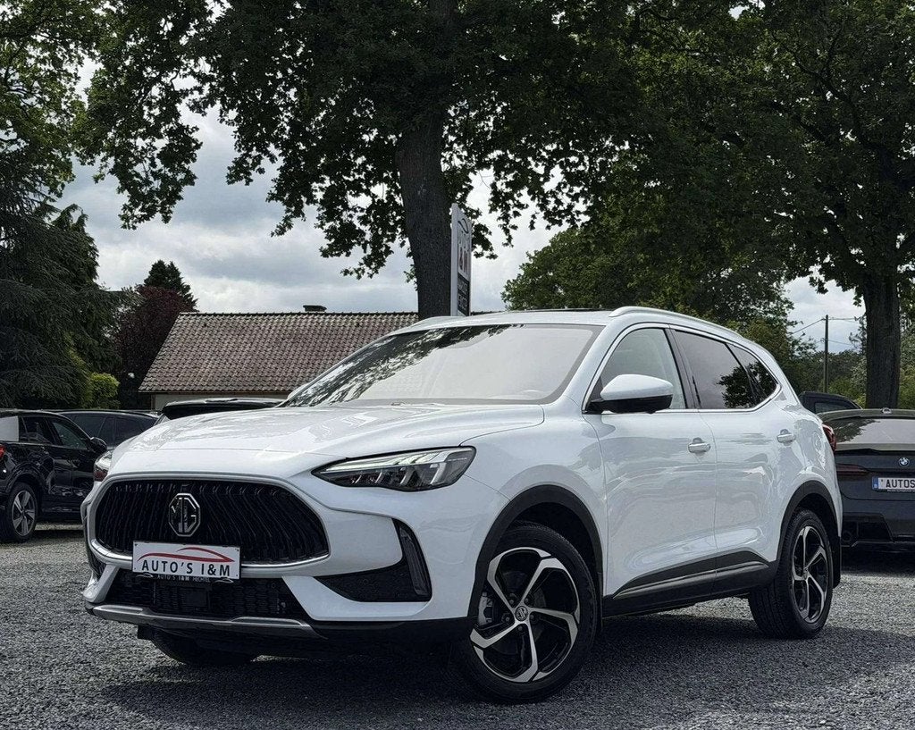 MG EHS PHEV 1.5 Turbo 2024 Leder Pano ACC Garantie!, Auto's, MG, Gebruikt, Zwart, 4 cilinders, Bedrijf