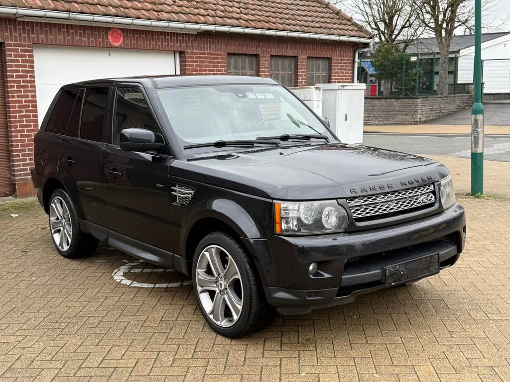 Range rover sport 3.0diesel full 249.000km, Autos, Cuir, Euro 5, Achat, Noir