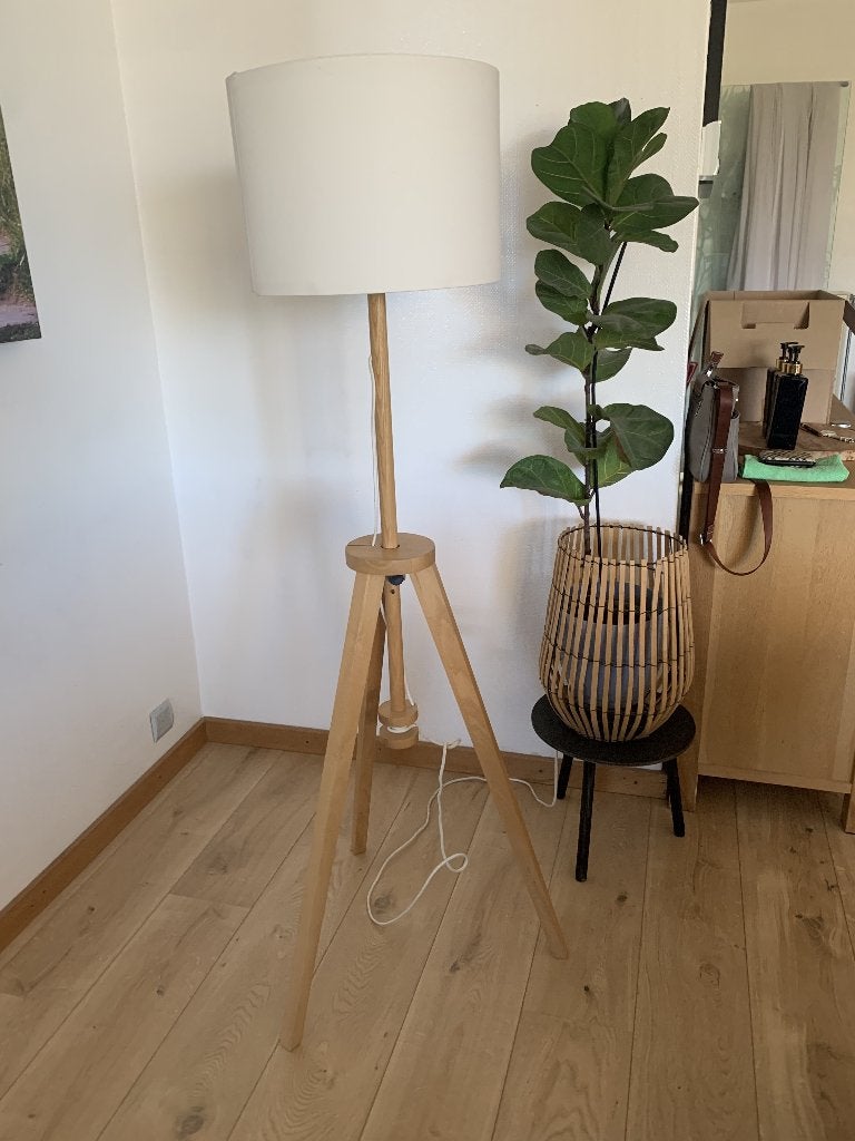 Staande lamp, E27 (groot), Zo goed als nieuw, Modern, Ophalen