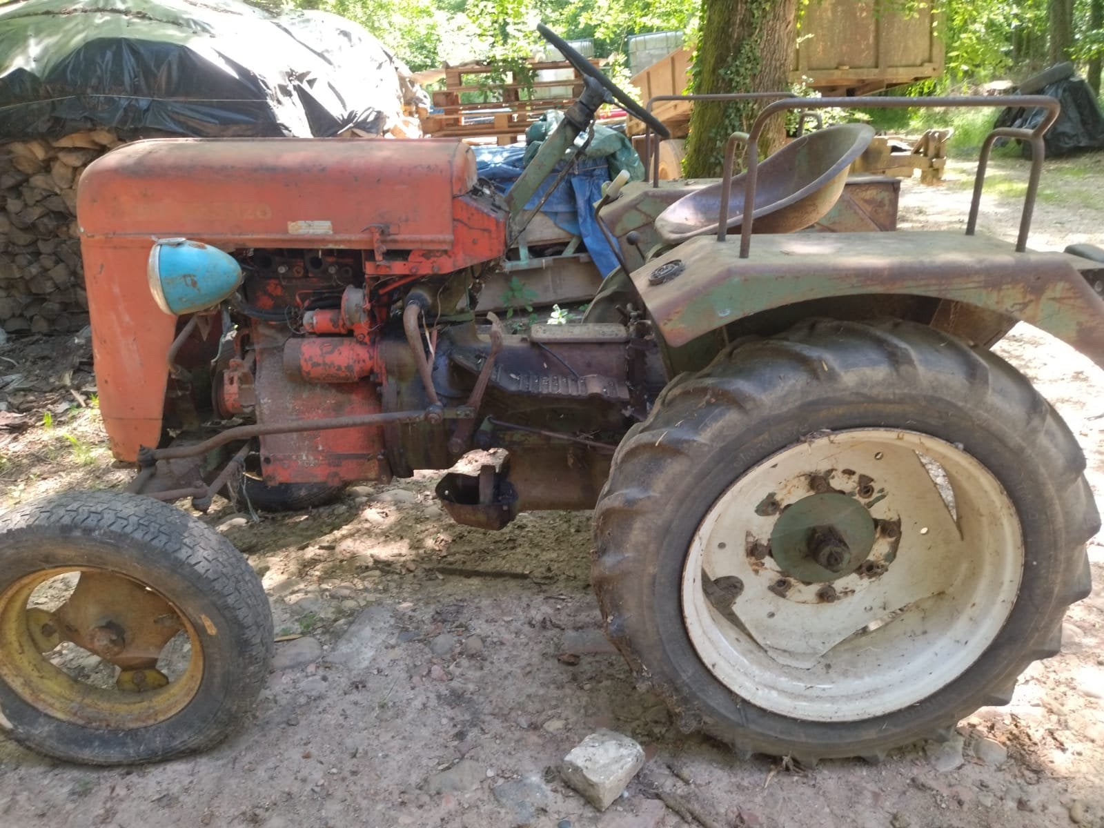 Tracteur Bautz AS 120, Ophalen, Oldtimer, Tot 80 Pk