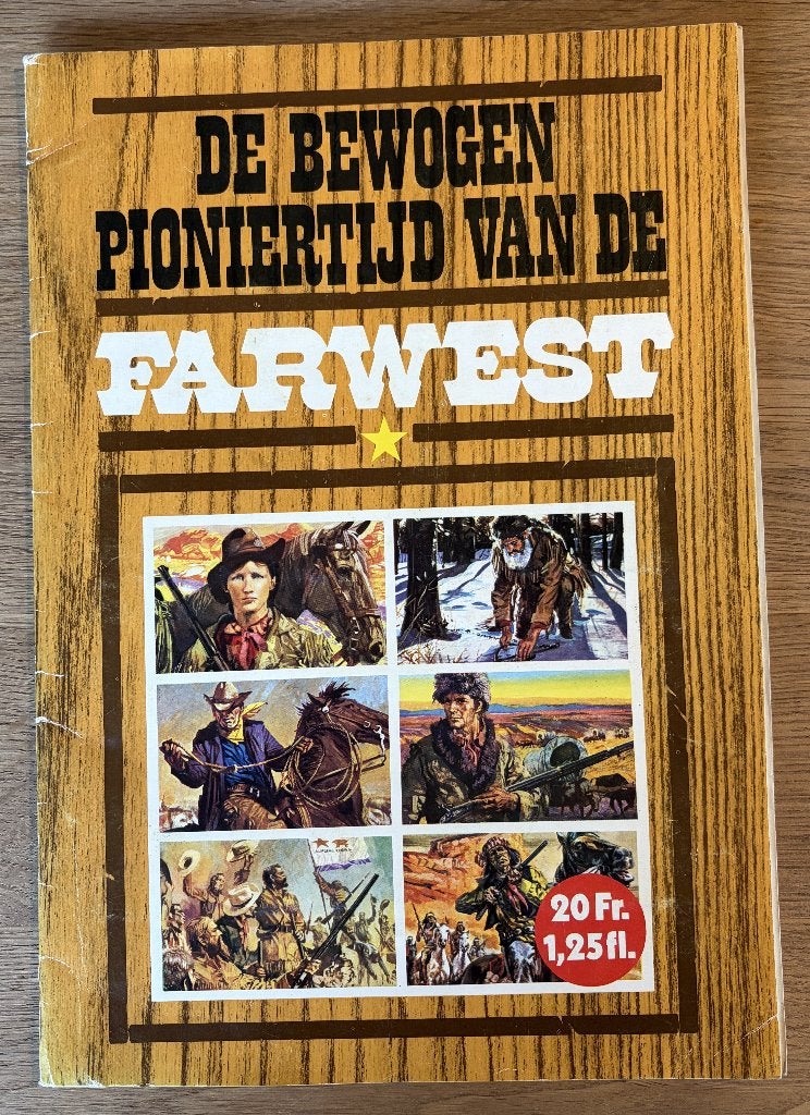 Sticker Album - Rossel - Farwest (1976), Collections, Enlèvement ou Envoi, Utilisé, Autres types