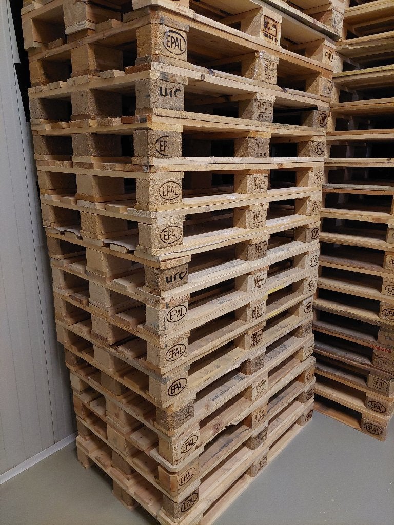 Europallets, Zakelijke goederen, Ophalen