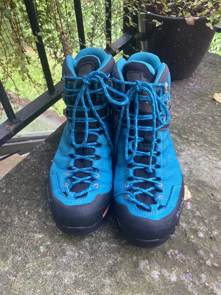 Bergwandelschoenen cat. "C" Salewa M 38.5, Ophalen of Verzenden, Zo goed als nieuw, Schoenen