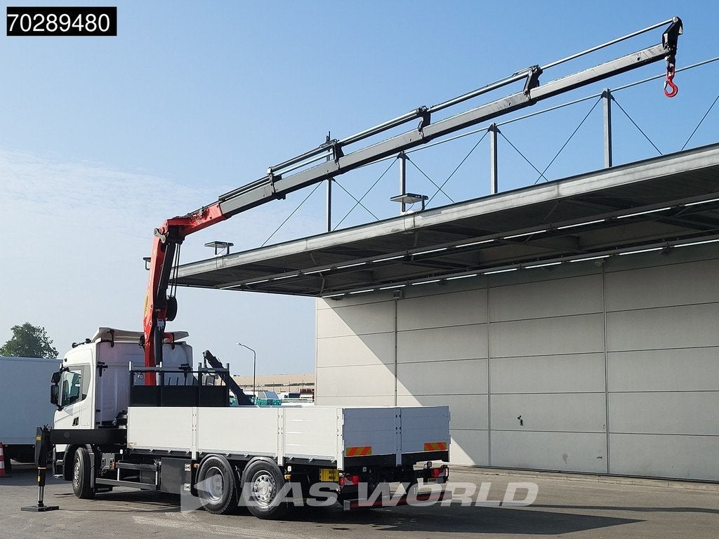 Scania G410 6X2 New! Palfinger PK24.001 SLD 5 Crane Kran Ret, Auto's, Automaat, Stof, Euro 6, Scania