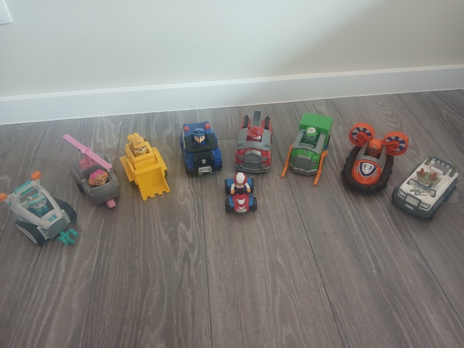 Paw patrol figuurtjes, Enlèvement, Utilisé