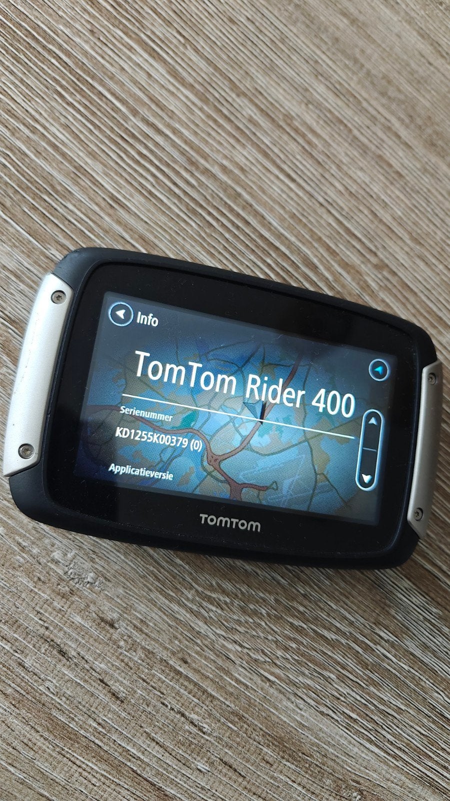 Tom Tom rider 400 met houder en oplader, Motoren, Ophalen of Verzenden