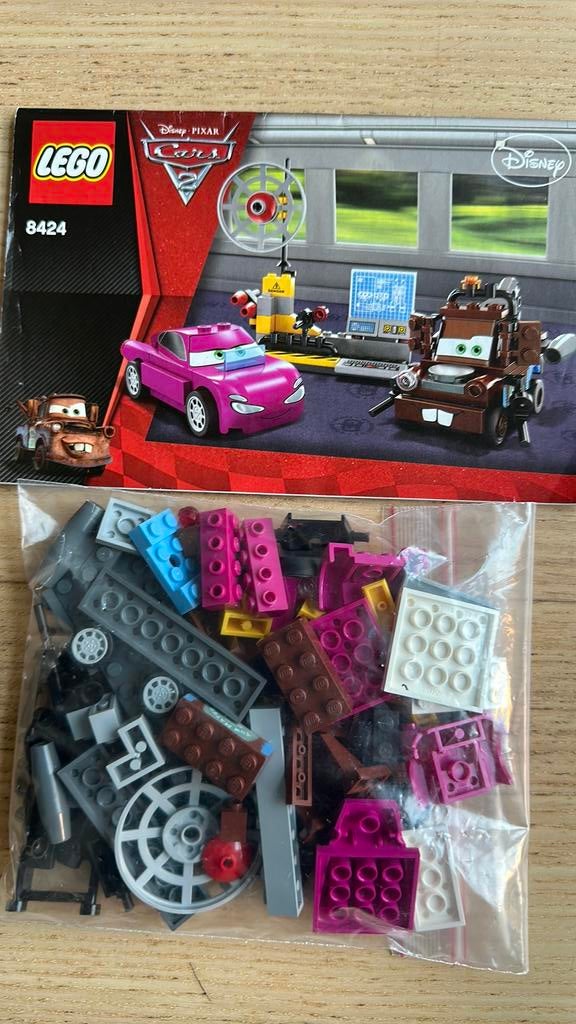 Lego Cars 8424, complet, Enlèvement ou Envoi, Utilisé, Ensemble complet, Lego