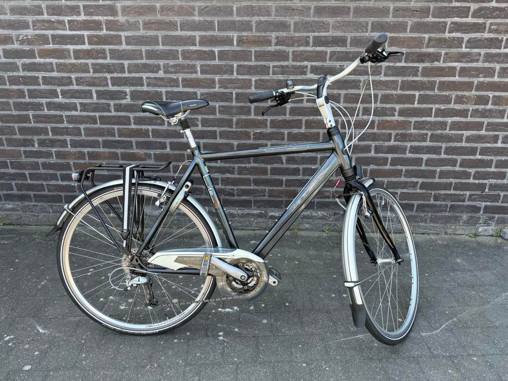 Heren fiets Gazelle, Fietsen en Brommers, Ophalen, Velgrem, Zo goed als nieuw, 57 tot 61 cm