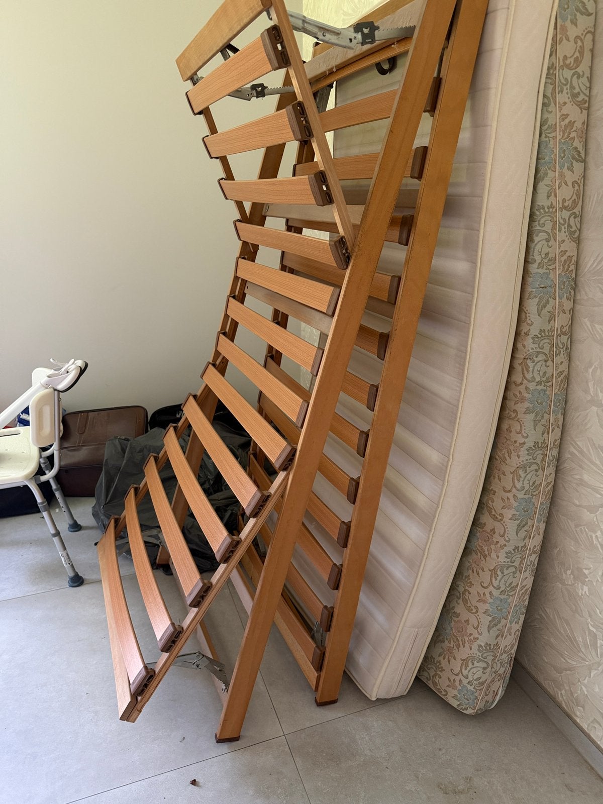 Lattenbodem verstelbaar 90x200 cm – goede staat, Ophalen, Zo goed als nieuw, 200 cm