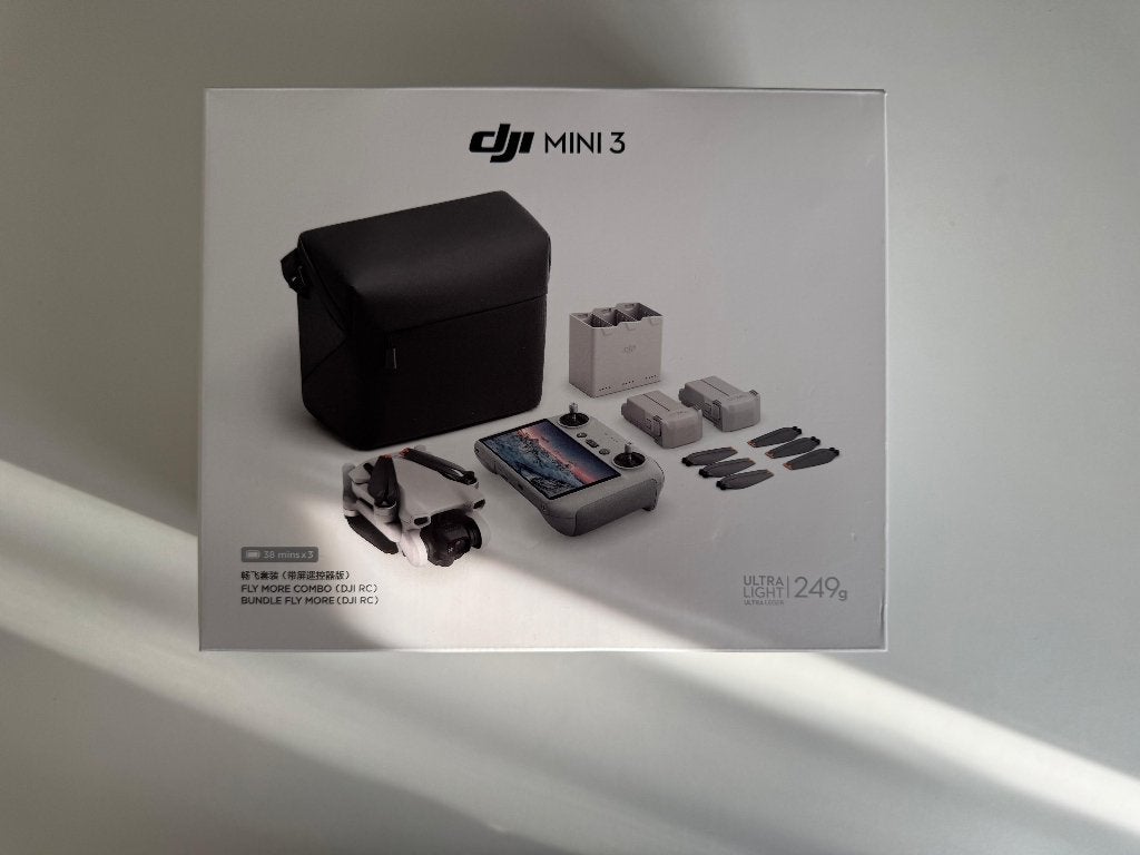 COMBO DJI MINI 3 FLY MORE + CARTE MICRO SD 512 GO, TV, Hi-fi & Vidéo, Drones, DJI, Enlèvement ou Envoi