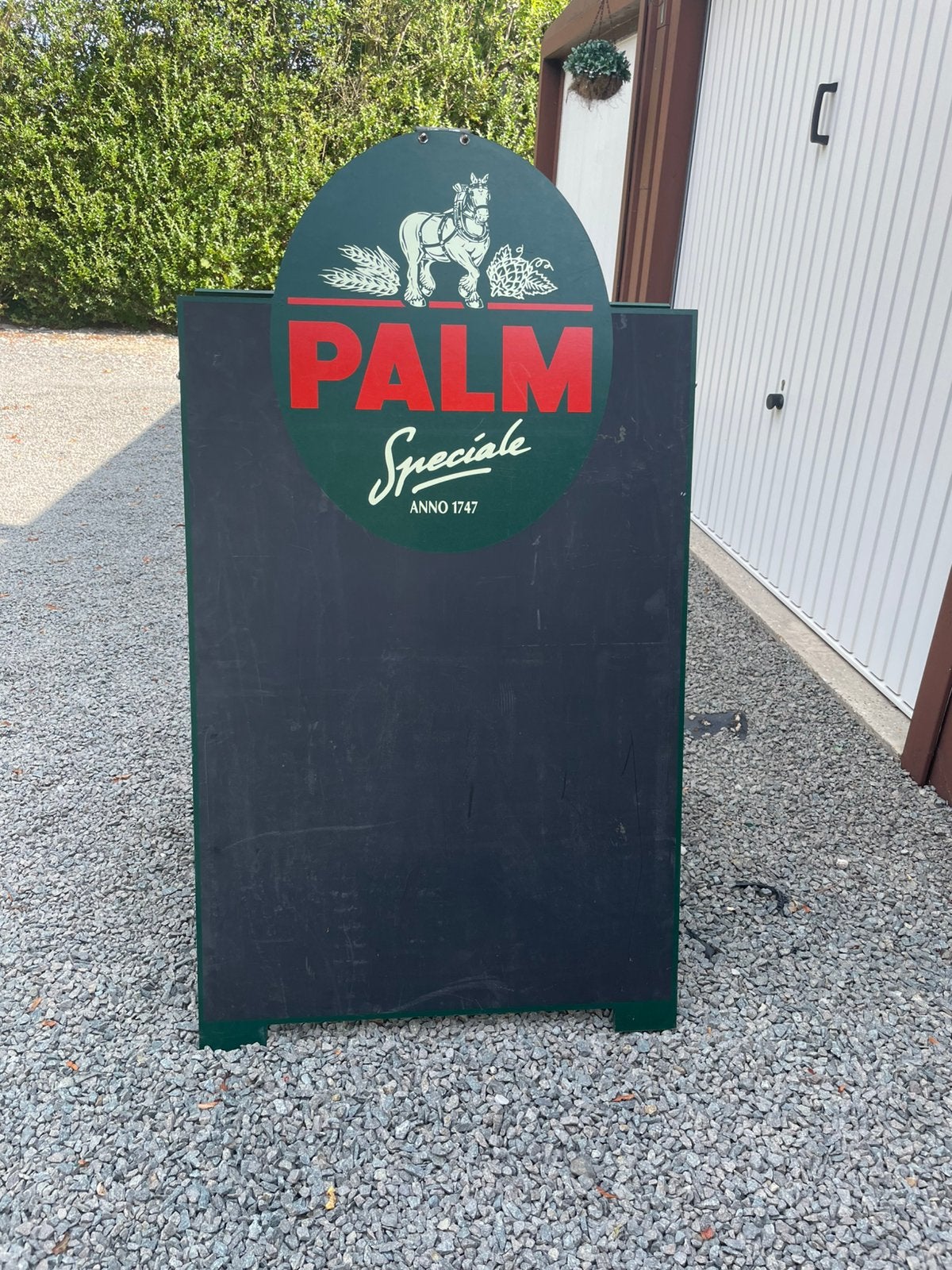 Groot stoepbord palm, Ophalen, Zo goed als nieuw, Palm
