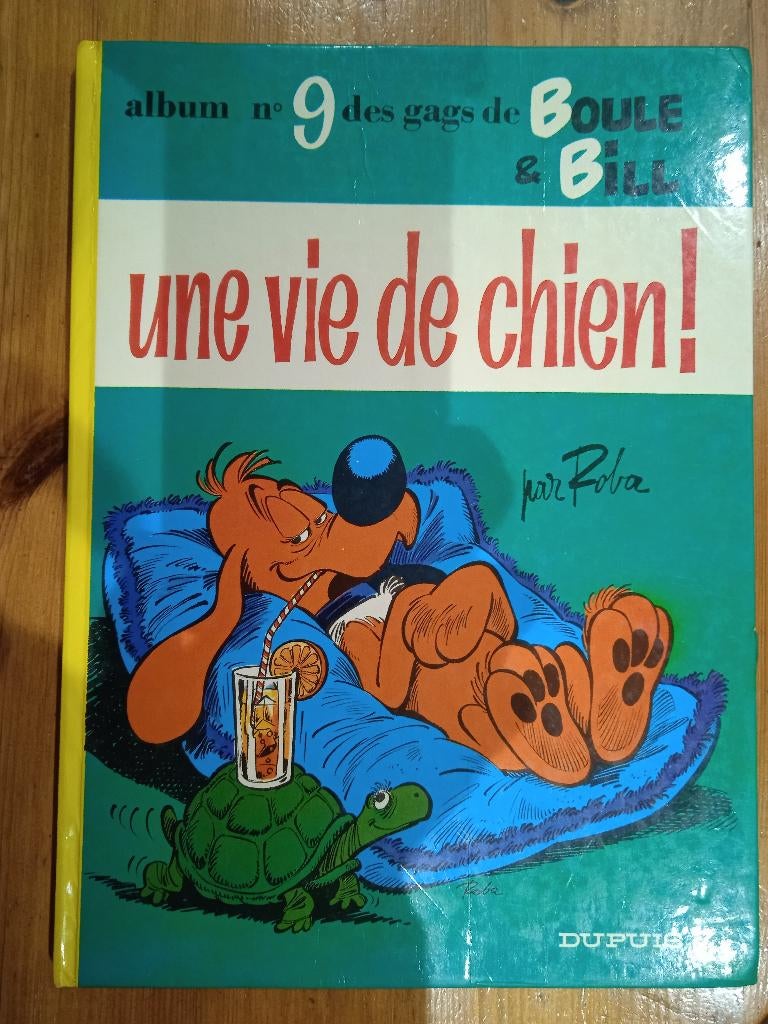 BD Boule & Bill - Tome 9: Une vie de chien, Enlèvement, Utilisé, Roba