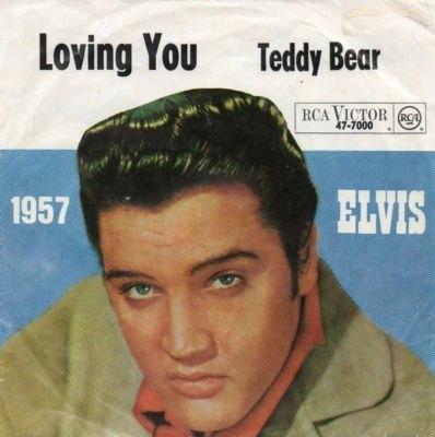 7" Elvis – Loving You / (Let Me Be Your) Teddy Bear, Cd's en Dvd's, Gebruikt, 7 inch, Single, Ophalen of Verzenden