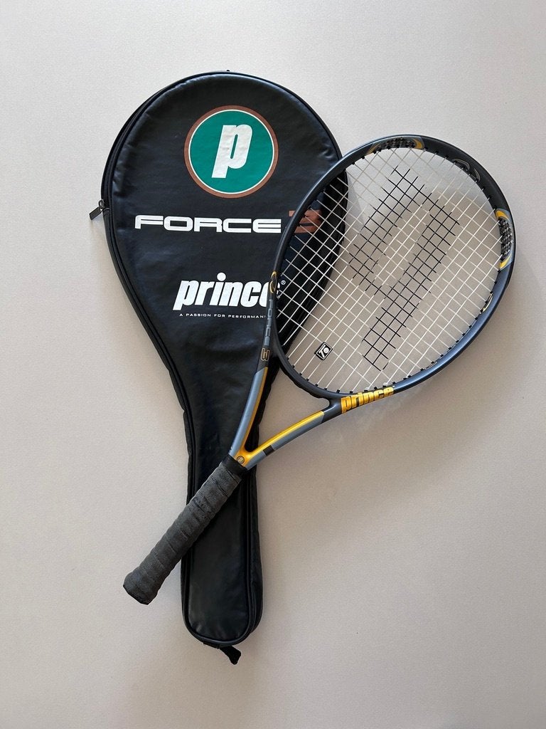 Prince Force 3 Graphtech Ti Oversize tennisracket L2 + hoes, Sport en Fitness, Tennis, Gebruikt, Prince, Prince, Racket