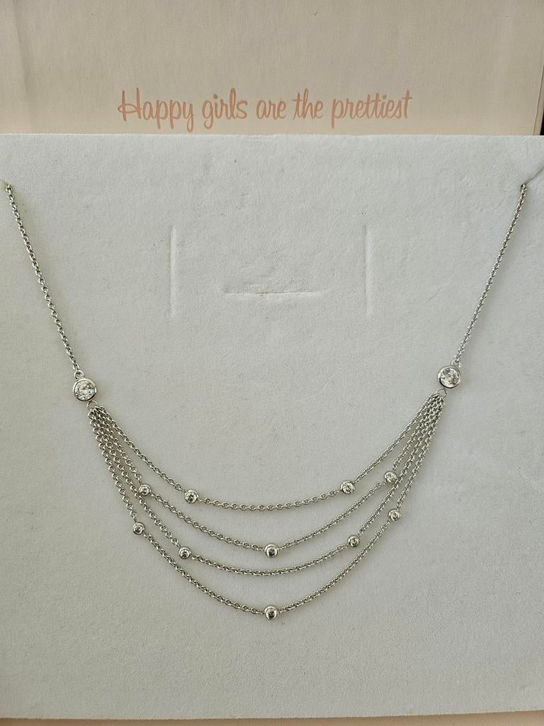 Collier Nona, Bijoux, Sacs & Beauté, Enlèvement ou Envoi, Neuf, Argent, Argent