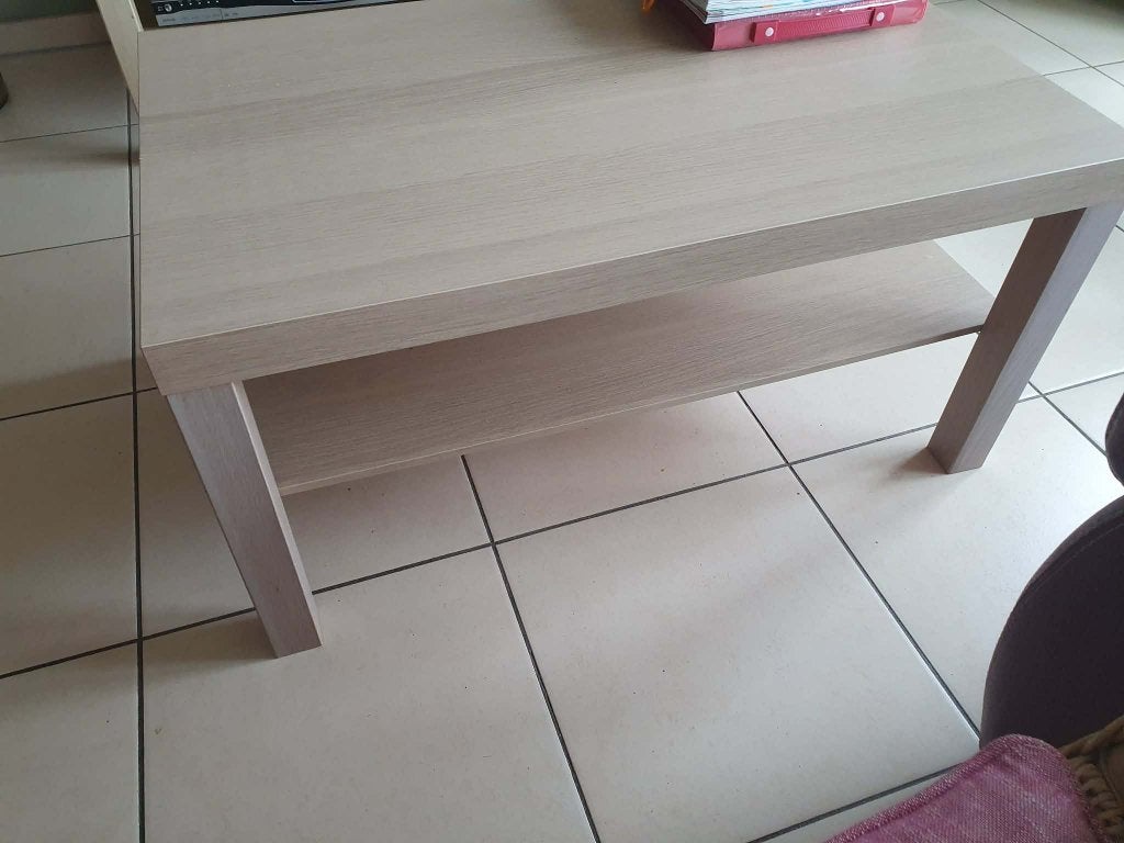 tafeltje, Huis en Inrichting, Ophalen, Gebruikt, Rechthoekig, 75 cm of meer