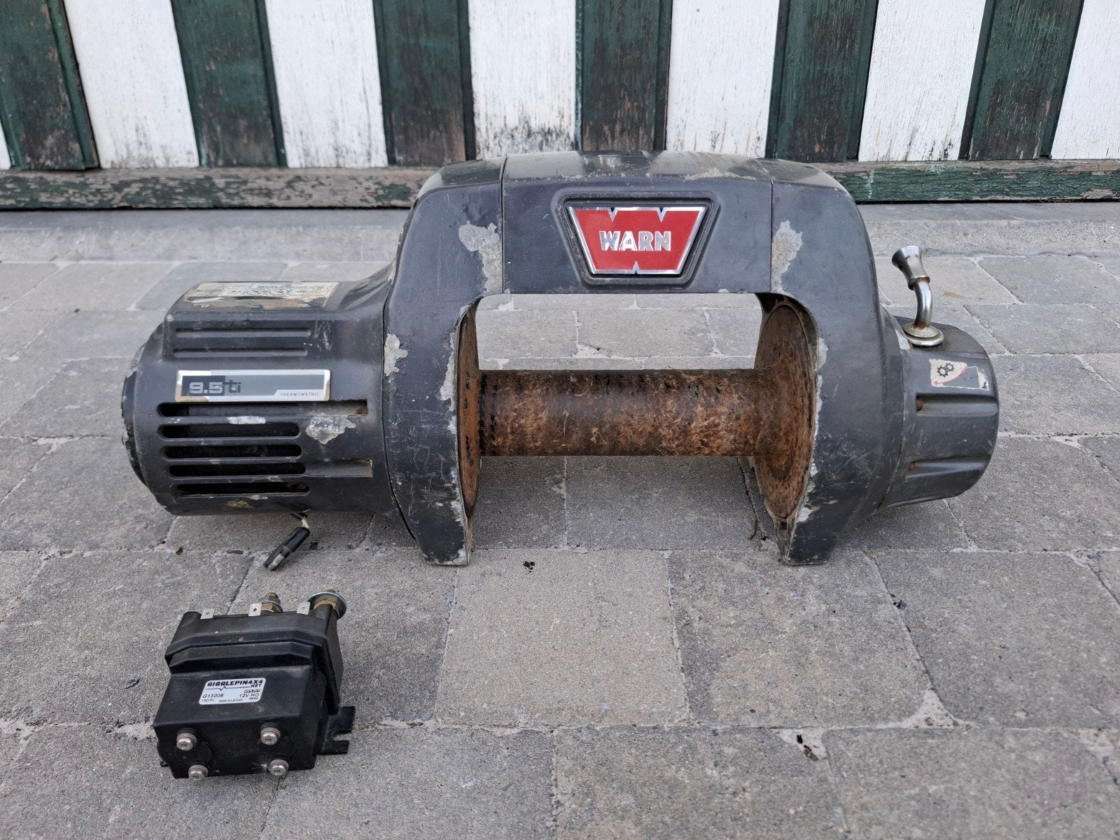Treuil winch Warn 9.5ti, Autos : Pièces & Accessoires, Autres pièces automobiles, Land Rover