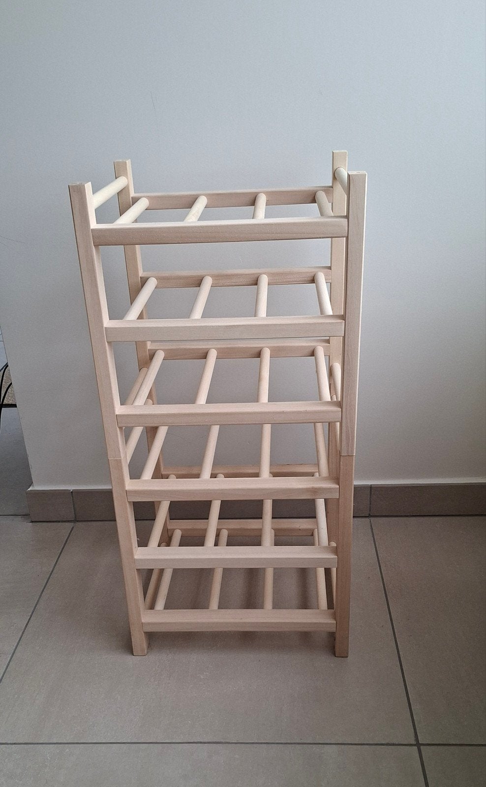 Flessenrek in hout, Maison & Meubles, Accessoires pour la Maison | Porte-bouteilles, Enlèvement, Bois