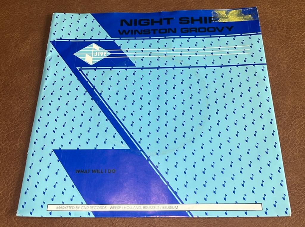 Winston Groovy ‎– Night Shift - 7” vinyl single - BENELUX, Ophalen of Verzenden, Gebruikt, Single