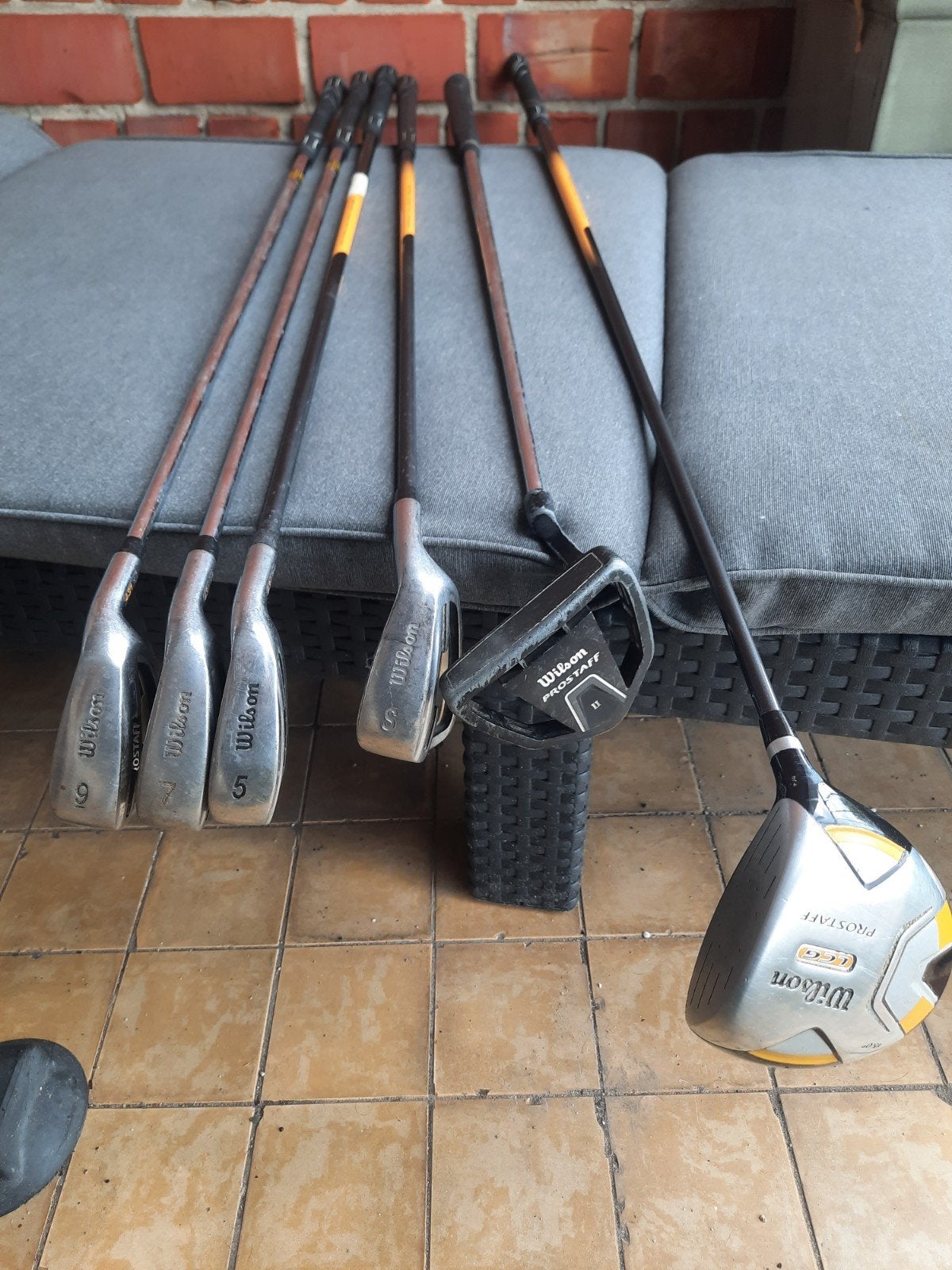 Mix van golfclubs 36 stuks, Sport en Fitness, Golf, Ophalen, Gebruikt, Club, Overige merken