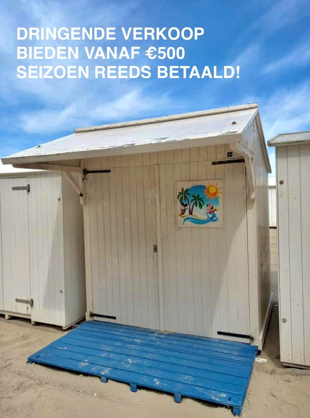 VENTE URGENTE : Blankenberge Beach Cabin (saison incluse), Vacances