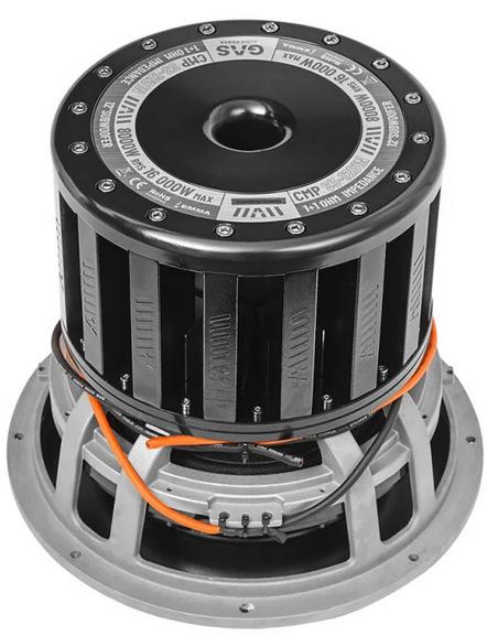 GAS Audio POWER CMP S3-12D1 12 inch subwoofer NEO, Ophalen of Verzenden