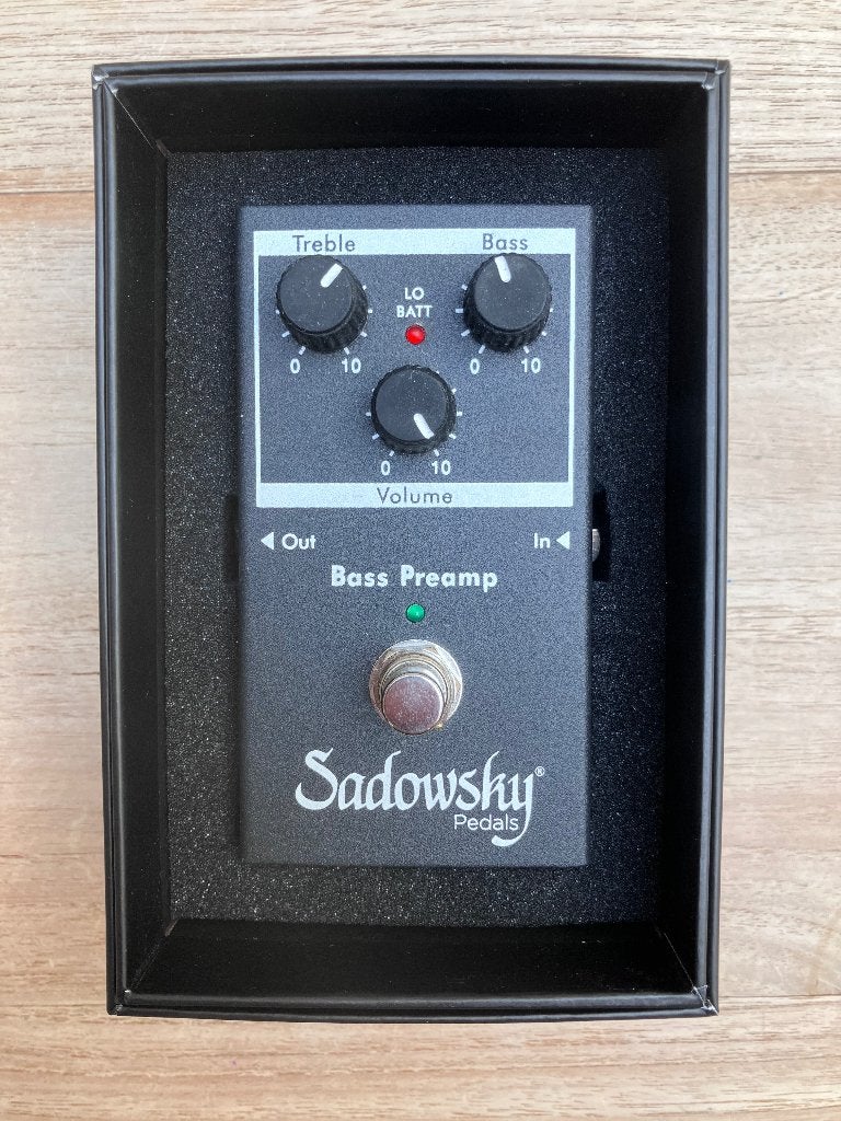 Sadowsky Bass preamp, Ophalen, Nieuw