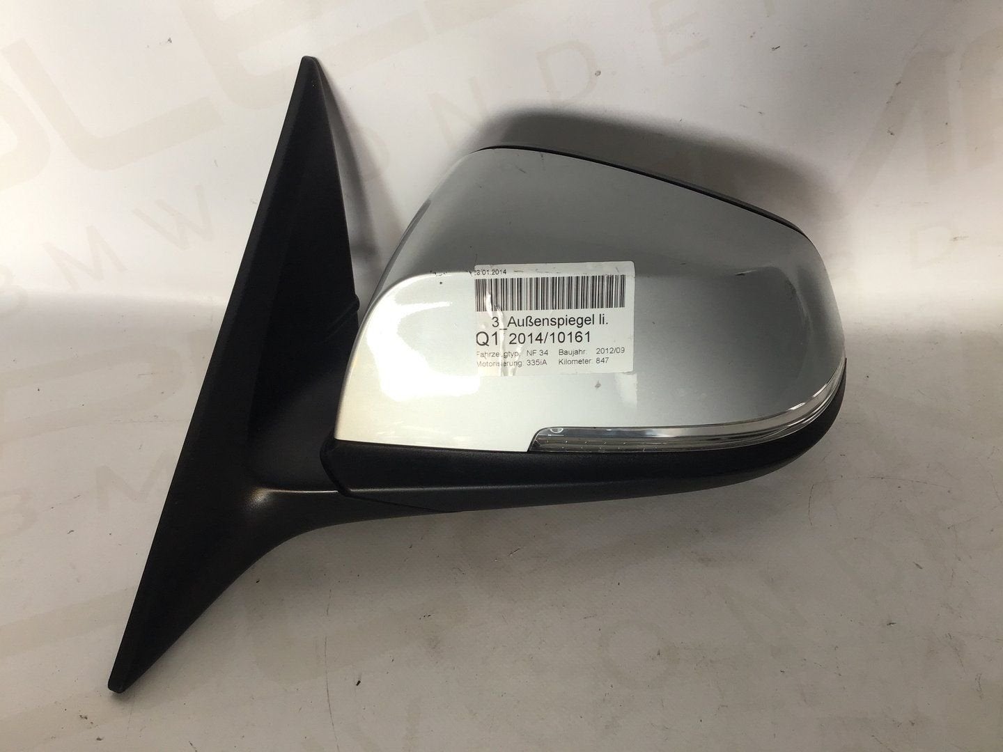 Buitenspiegel links (zilver) BMW F34 (GT) 021185, Auto-onderdelen, Gebruikt, -, -, Ophalen of Verzenden