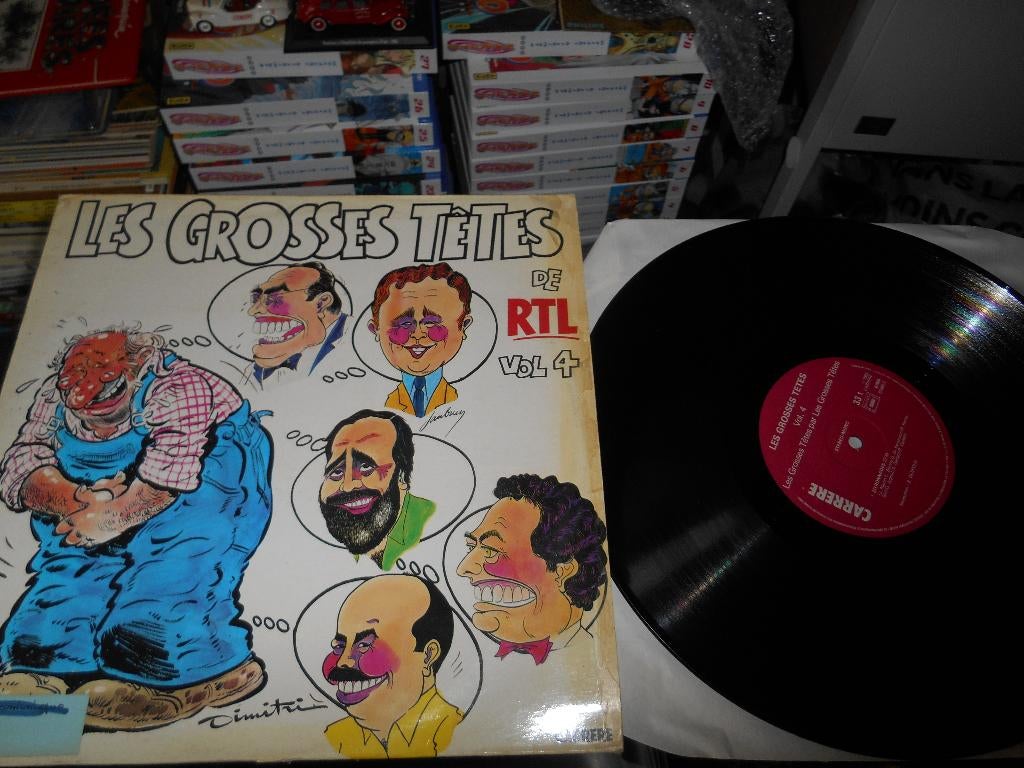 33T les grosses têtes de RTL, Cd's en Dvd's, Vinyl | Overige Vinyl, Ophalen of Verzenden