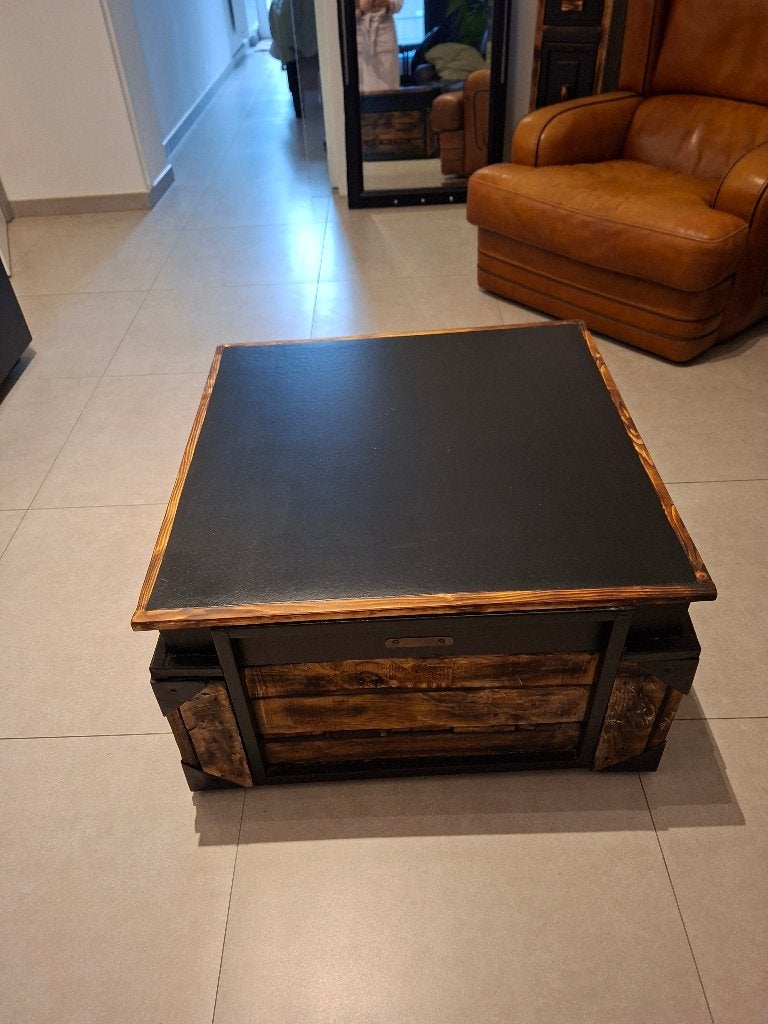Table salon, Maison & Meubles, Contemporain, Enlèvement, Autres matériaux, Carré