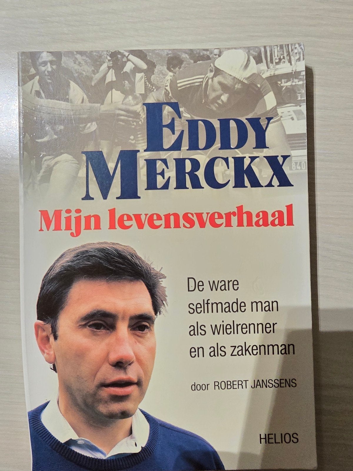Eddy Merckx Mijn levensverhaal, Livres, Enlèvement ou Envoi, Comme neuf, Robert Janssens